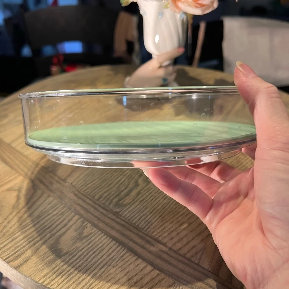 Green Makeup Organizer Lazy Susan Tray or anyway you want to use